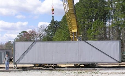 Picture of Tacom-style Load Leveling Bottom Lift Sling for 20' & 40' ISO Containers
