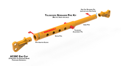 AC22TH06-156-PA Telescopic Spreader Beam Kits