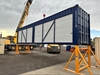 A customer using our container stands!