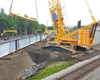A few Tandemloc End Caps being used for bridge construction