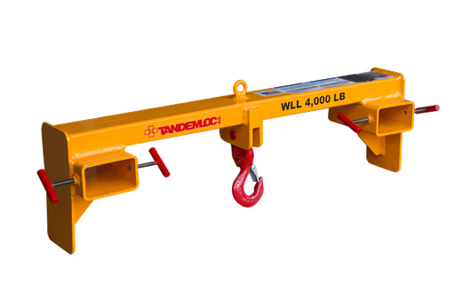 AS25A20-48A-2PA Single Hook Forklift Beams