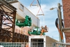 A Tandemloc End Cap system being utilized for a 285-foot-long gantry system in Chicago! 