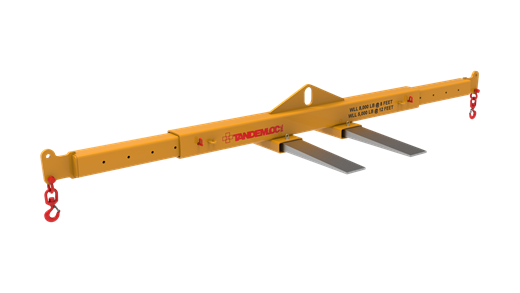 Picture of AP01A00-00A-PA Fork Lift Telescopic Lift Beam