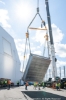 One of our customers lifting a massive antenna!